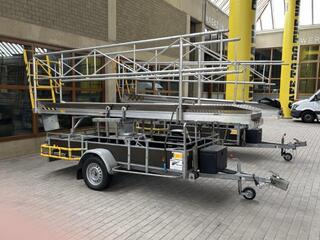 Aanhangwagen met bordes, AL-KO, BN020 700-5-S